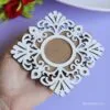 MDF Rangoli Stencil/Cutout-D | Size-5 Inch