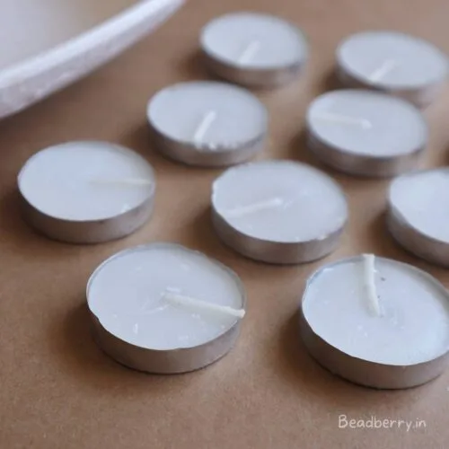 Tealight Candles-Small ( Pack Of 10 pcs)