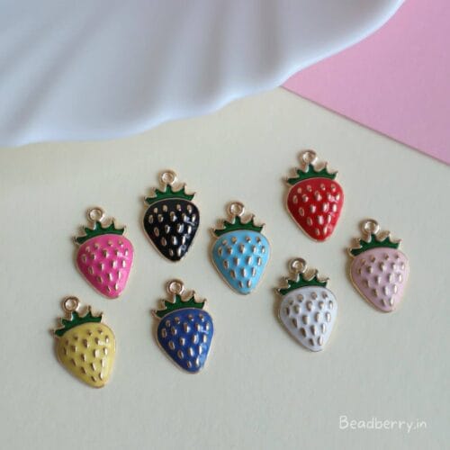 Small Strawberry Charm/Pendants