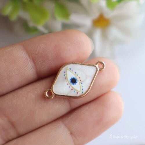 Evil Eye Connector Charms