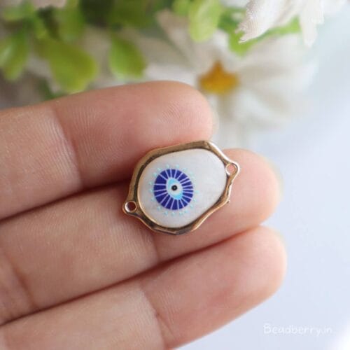 Evil Eye Connector Charms