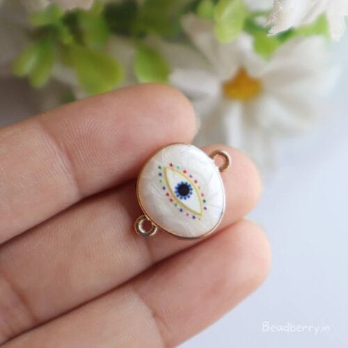 Evil Eye Connector Charms