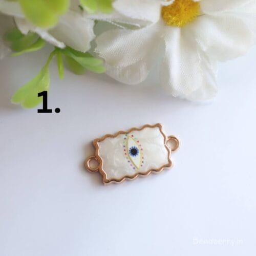 Evil Eye Connector Charms