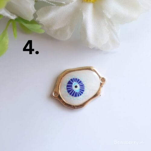 Evil Eye Connector Charms