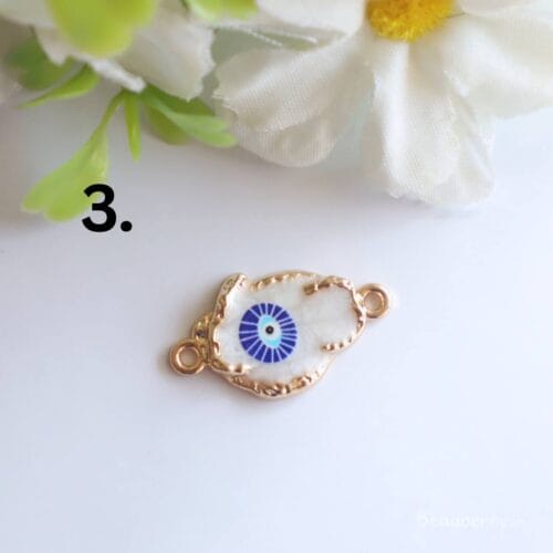 Evil Eye Connector Charms