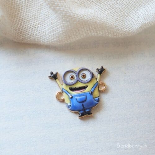 Happy 3D Minion Rakhi Charm