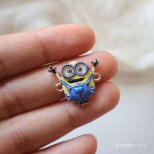 Happy 3D Minion Rakhi Charm