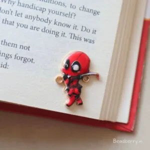 Red Rebel- Mini Deadpool Charm