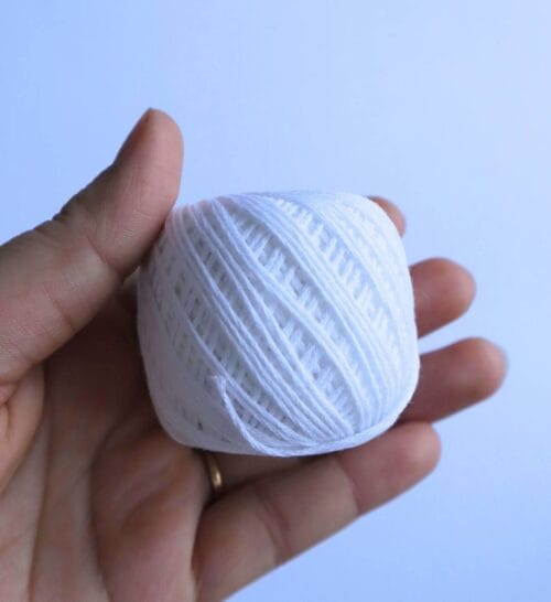 Rakhi Thread-25mtr Roll-White