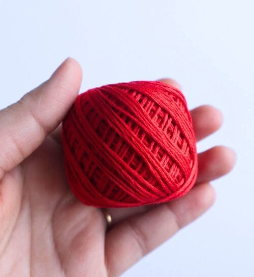 Rakhi Thread-25mtr Roll-Red