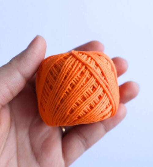 Rakhi Thread-25mtr Roll-Orange