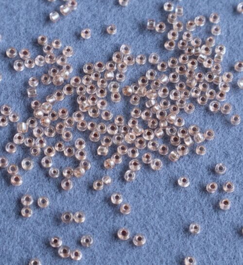 Champagne/Light Gold Seed Beads | Size-2mm | 20gm
