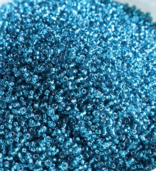 Ocean Blue Seed Beads
