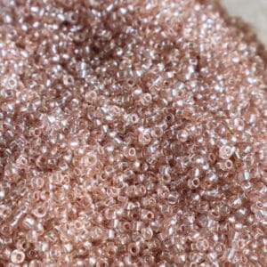 Champagne/Light Gold Seed Beads | Size-2mm | 20gm
