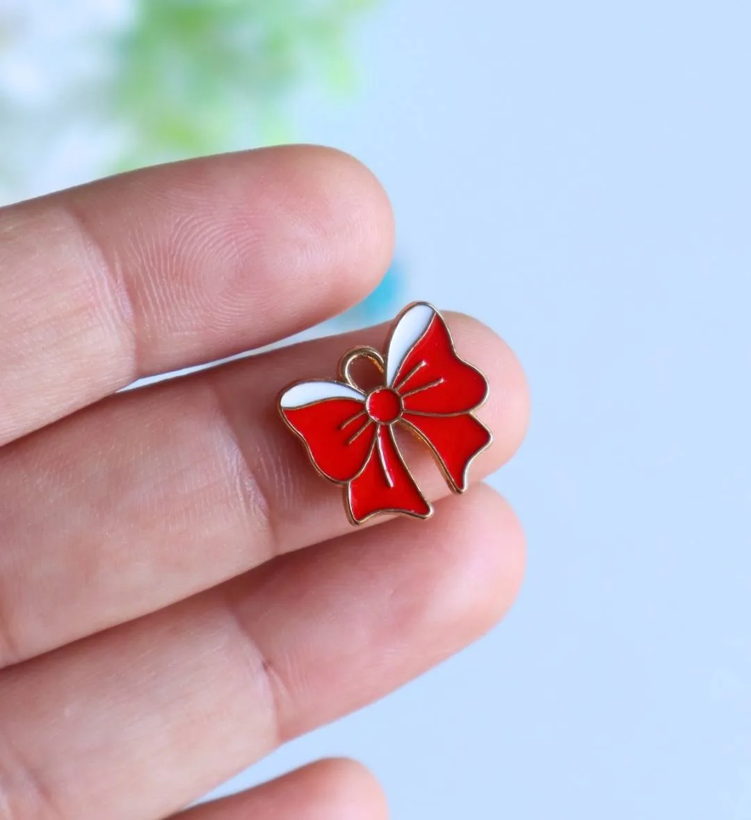 Cute Ribbon Bow Charms