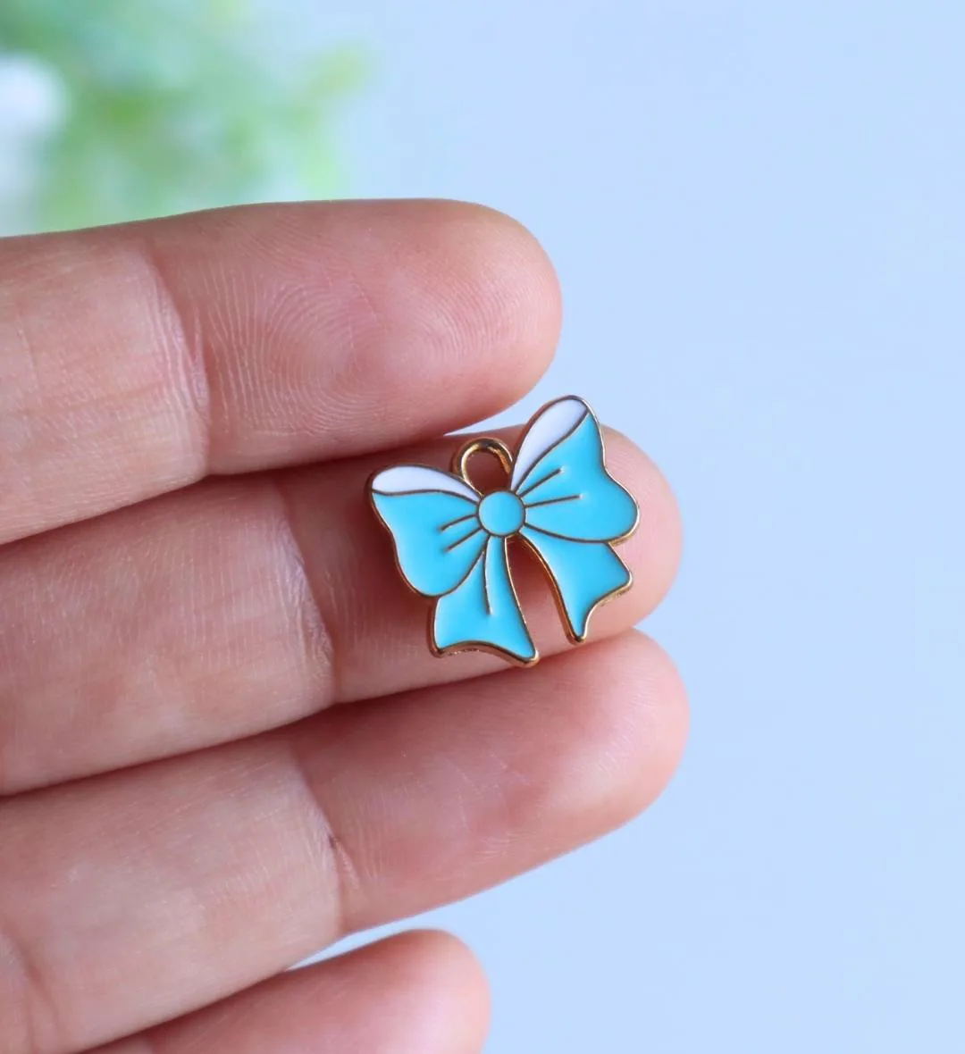Cute Ribbon Bow Charms