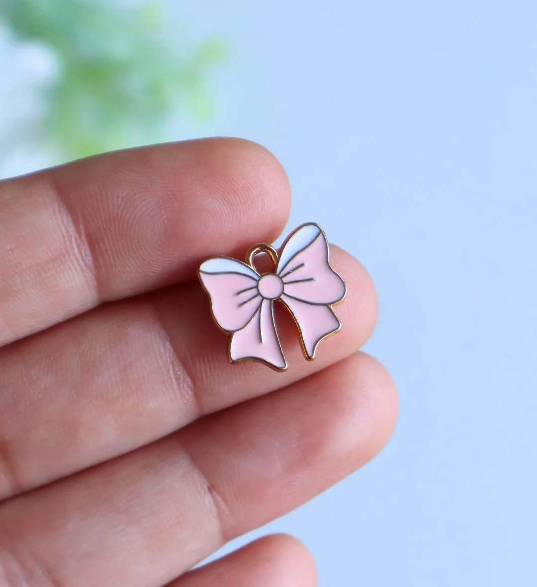 Cute Ribbon Bow Charms