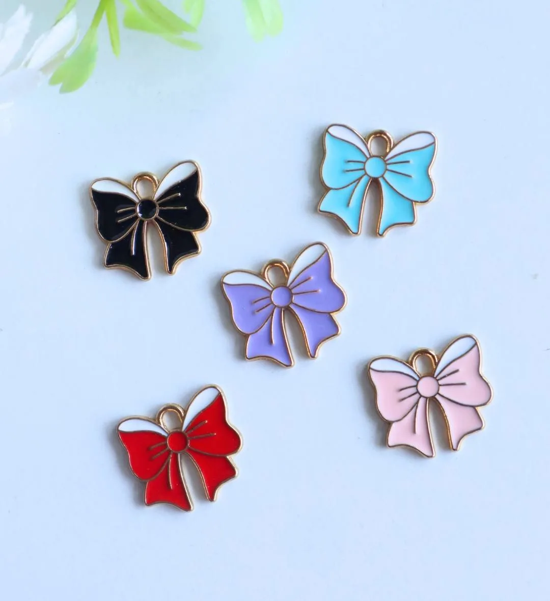 Cute Ribbon Bow Charms