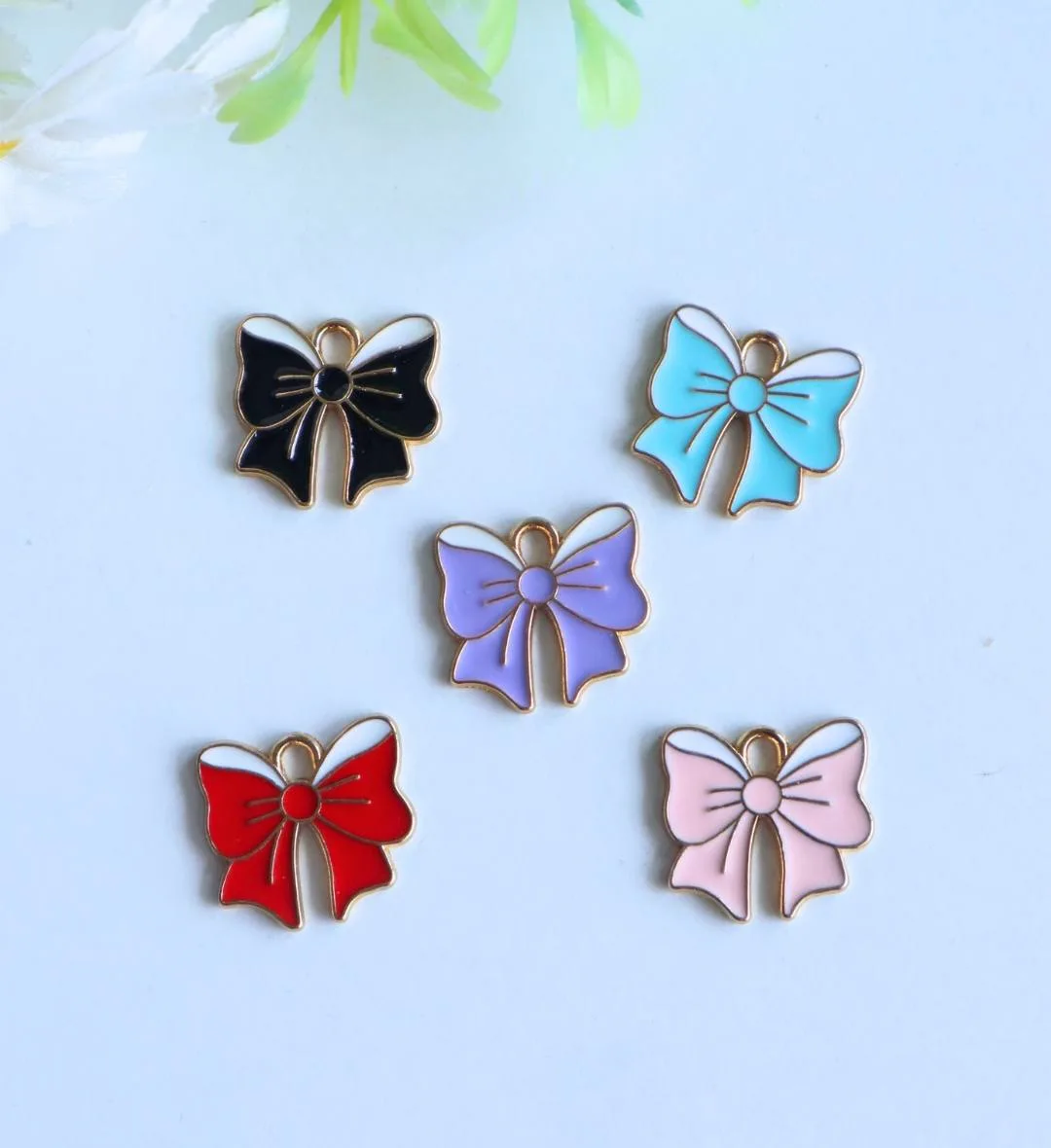 Cute Ribbon Bow Charms