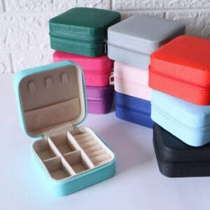Mini Travel Jewelry Organizer Box