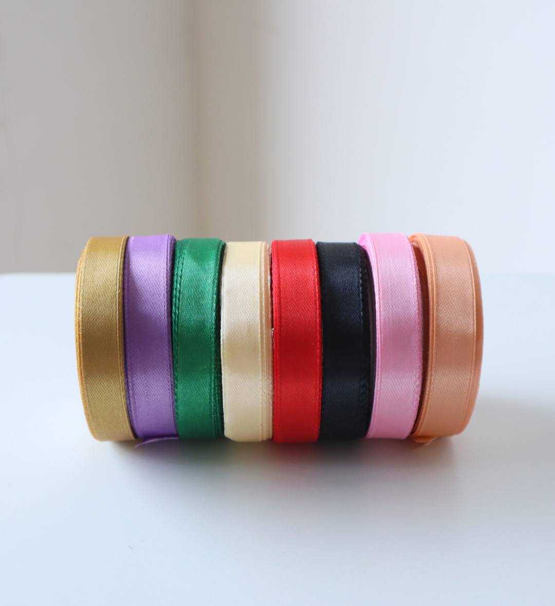 Satin Ribbons for Decoration, Gift Wrapping, & Other Multi-Purpose Use