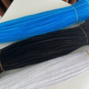 Craft Pipe Cleaners (Approx.100 Pcs) | Soft Chenille Stems for DIY & Art Projects-A