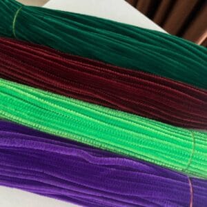 Craft Pipe Cleaners (Approx.100 Pcs) | Soft Chenille Stems for DIY & Art Projects-B