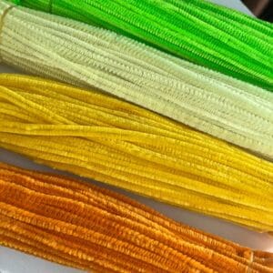 Craft Pipe Cleaners (Approx.100 Pcs) | Soft Chenille Stems for DIY & Art Projects-C