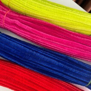 Craft Pipe Cleaners (Approx.100 Pcs) | Soft Chenille Stems for DIY & Art Projects-D