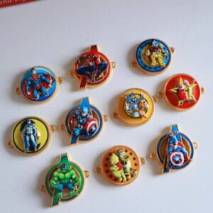 Kids Metal Spinner Rakhi Charms