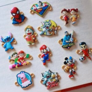 Cartoon & Superhero Metal Charms