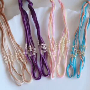 Pastel Pearl Rakhi Making Threads-A