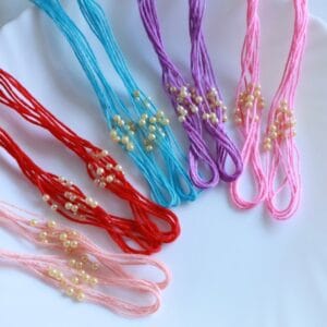 Pastel Pearl Rakhi Making Threads-C