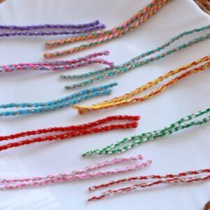 Twisted Rakhi Making Threads