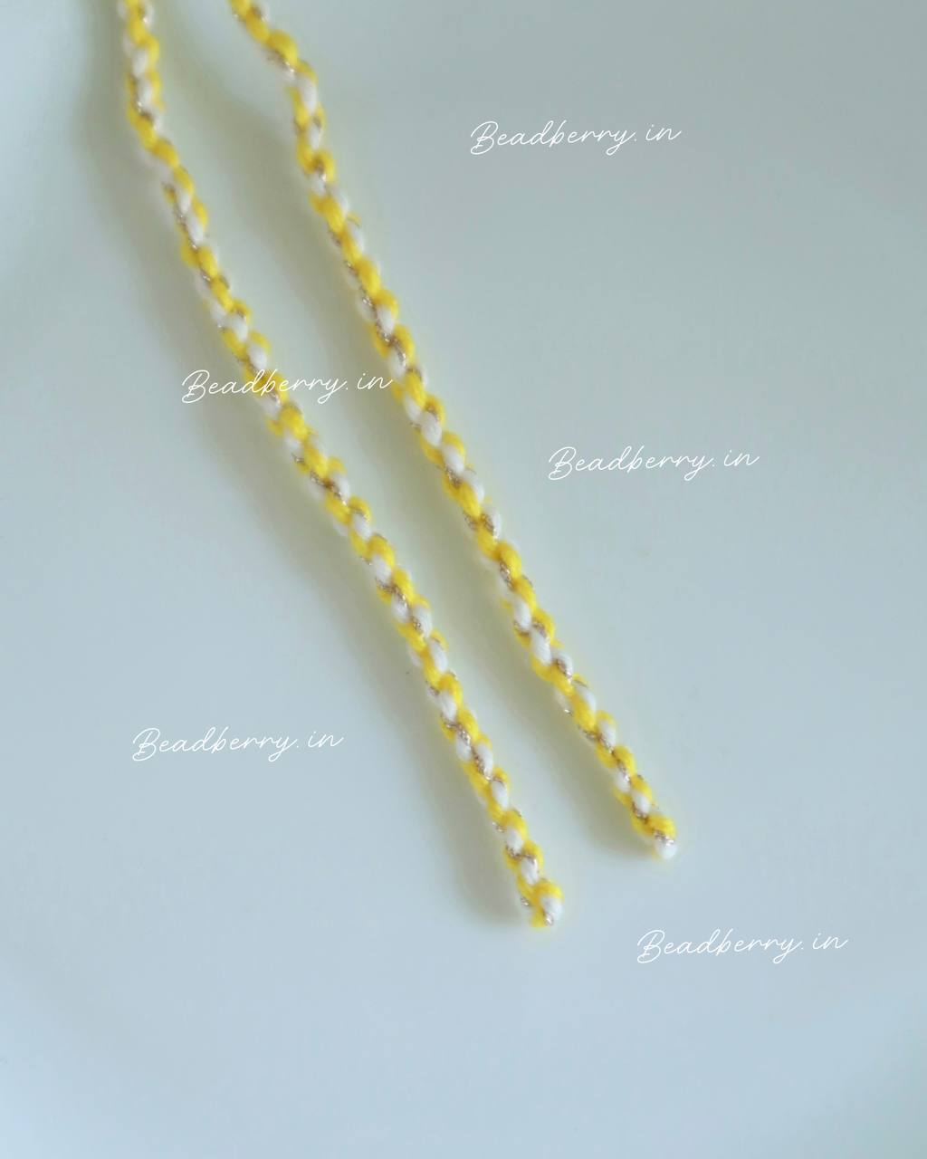 Twisted Dual Color Rakhi Making Threads