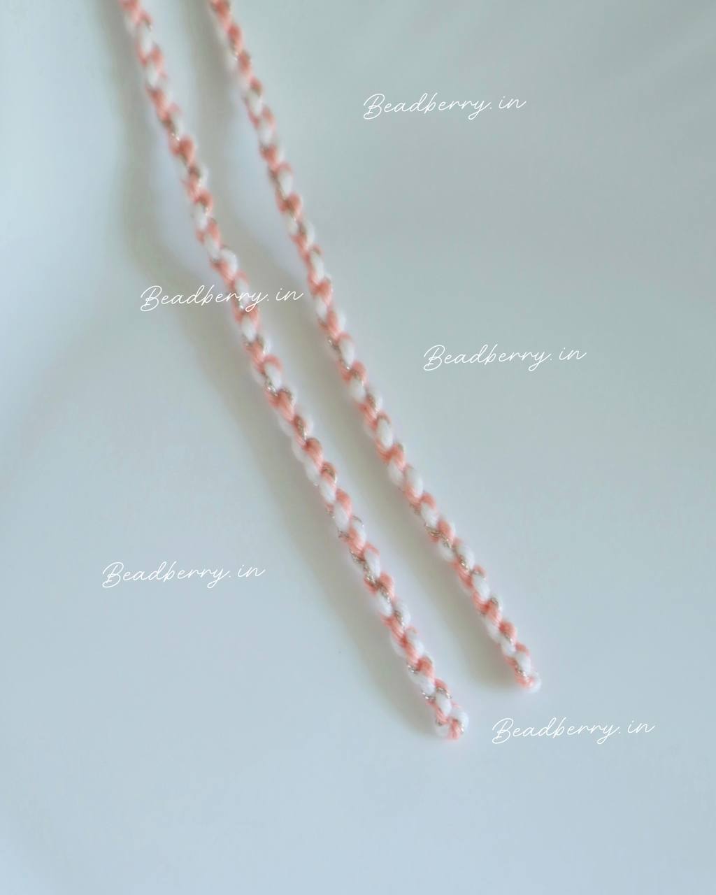 Twisted Dual Color Rakhi Making Threads