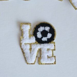 LOVE Chenille Patch Sticker